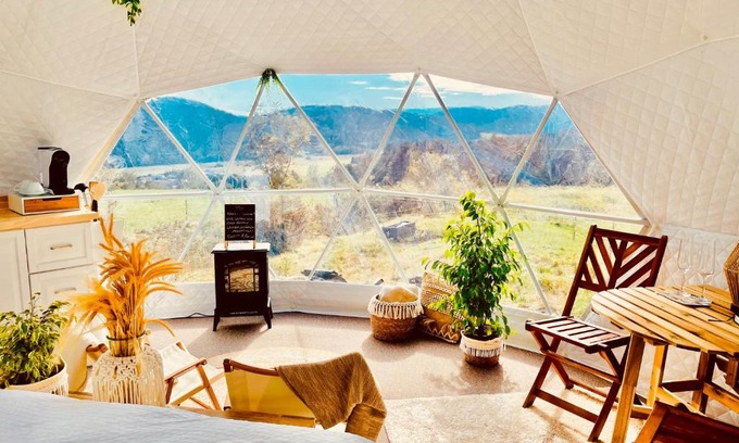 Hohe Wand Otro | Glamping Hohe Wand - Kuppelzelt mit Whirlpool & Panoramafenster