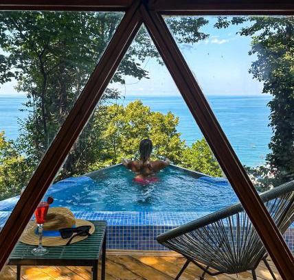 Kvariati Otro | Glamping Martini Kvariati with pool