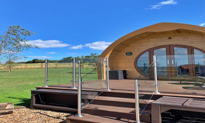 Low Catton Chalet De Esquí | Glamping en Yorkshire cerca de York y Costa