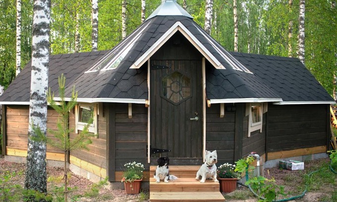 Espoo Chalet De Esquí | Glamping Troll House Eco-Cottage, Nuuksio for Nature lovers, Petfriendly