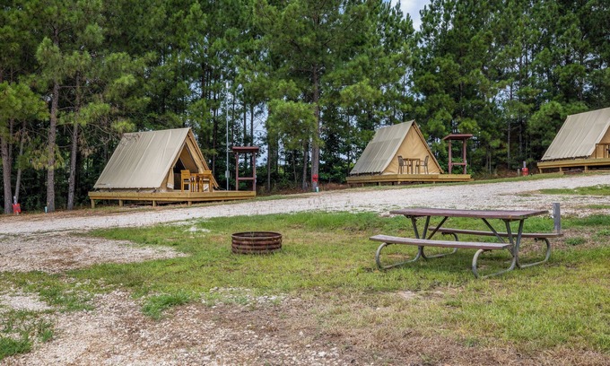 Onalaska Alquiler De RV | Glamping Under the Stars at Lake Livingston
