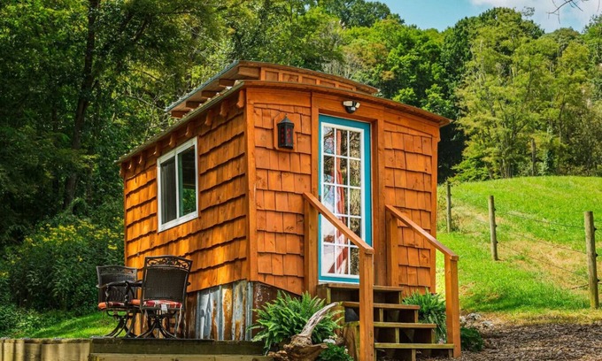 Mouth of Wilson Casa | Glamping Wagon Tiny Home-Near Grayson Highlands