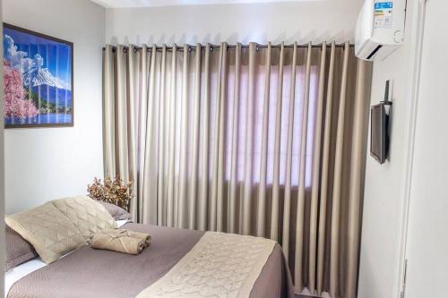 Gleba Fazenda Palhano Apartamento | Gleba novissímo, andar alto com ar e 200m-Aurora