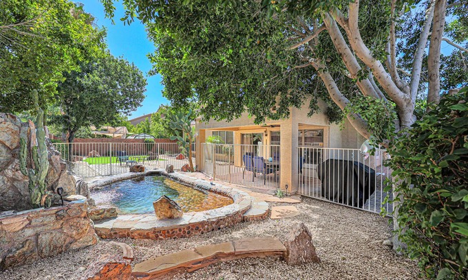 West Glen Community Association Casa | Glendale Retreat: 3BR Home w/ Heated SPOOL, Private Office & Luxe Amenities.