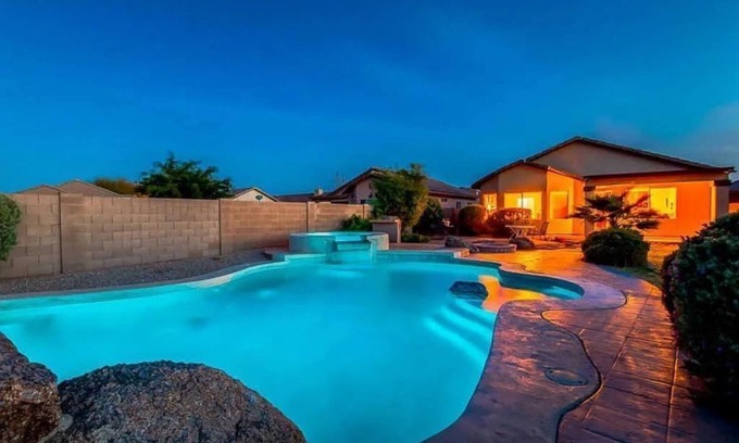 Gold Canyon Casa | Gold Canyon Getaway: Pool, Spa & Mountain Views