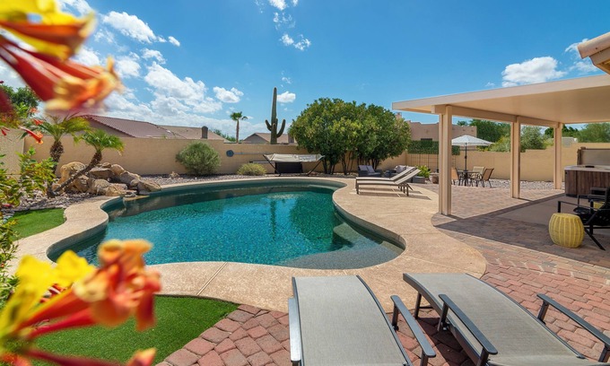 Gold Canyon Casa | Gold Canyon Peaceful Retreat - Private Pool & Hot Tub. Modern, cozy, tranquil!