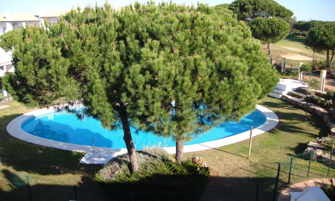 El Portil Casa | Golf y playa. Casa con vistas al campo de golf 750m playa Nuevo Portil
