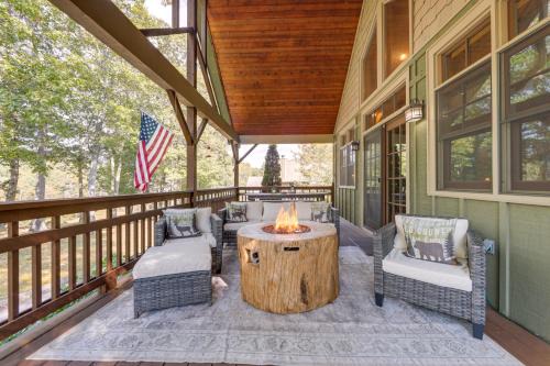 Cullowhee Casa | Golf, Hike and Trout Fish Mtn-View Cashiers Retreat