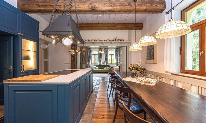 Jablonne v Podjestedi Chalet De Esquí | Golf Retreat - experience luxury at our 6-BR historical Château Malevil