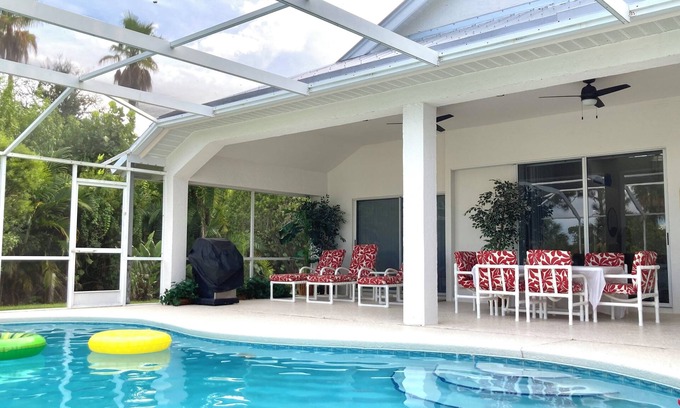 Port Saint Lucie Casa | golf view villa near beach