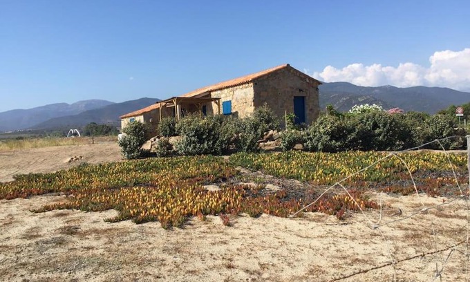 Casaglione Casa | Golfe de Sagone Plage du Liamone Maison pieds dans l'eau