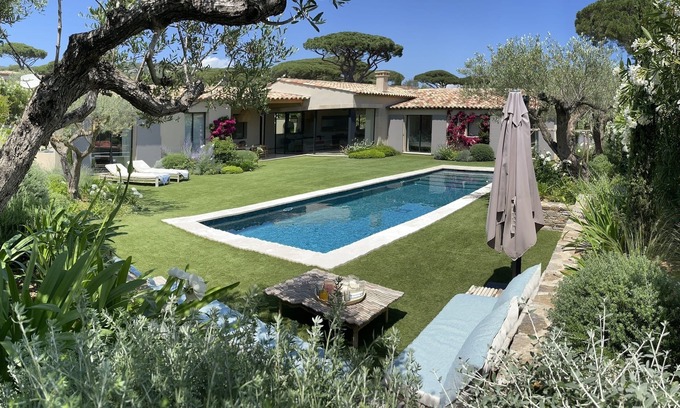 Guerrevieille Casa | Golfe de Saint-tropez-grimaud-neue & Sehr Charmante Familienvilla in Strandnähe