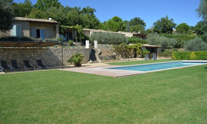 Gordes Cabaña | Gordes pacífico grupo de casas rurales magníficas vistas del Luberon y piscina climatizada