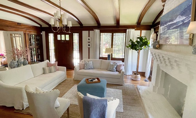 Midtown Casa | Gorgeous 1900s Craftsman Home + Pool & Hot Tub