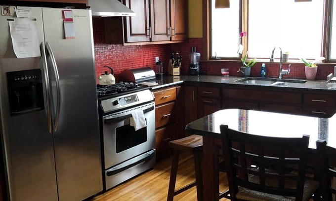 North Buffalo Apartamento | Precioso apartamento-camino de entrada