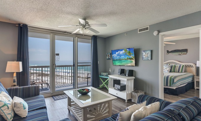 Destin Condominio | Frente a la playa. Noveno piso con calificación Premium. Wifi totalmente renovado.