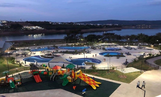 Setor Lagoa Quente Apartamento | Preciosa forma de 2 dormitorios en el Resort!