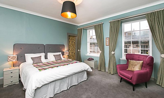 West End Apartamento | Apartamento de Georgia magnífica en el corazón del centro de la ciudad de Edimburgo.
