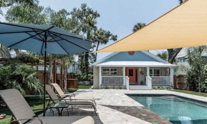 Historic District Casa | Gorgeous Hideaway with pool in Historic Downtown NSB