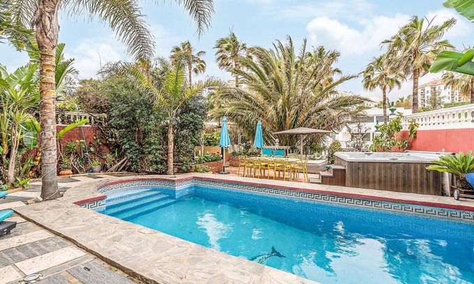 Torrequebrada Casa | Preciosa casa en Benalmádena con sauna