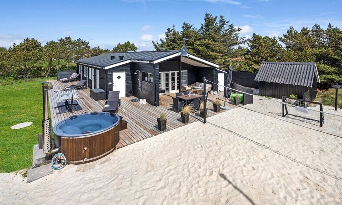 Bjerregaard Casa | Preciosa casa en Hvide Sande con sauna