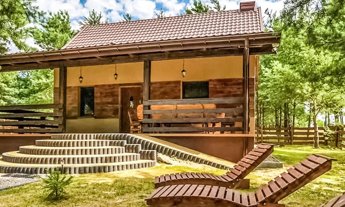 Tylkowo Casa | Preciosa casa en Pasym con sauna