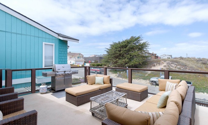 Oceano Casa | GORGEOUS HOME, STEPS TO THE BEACH WITH OCEAN VIEWS!