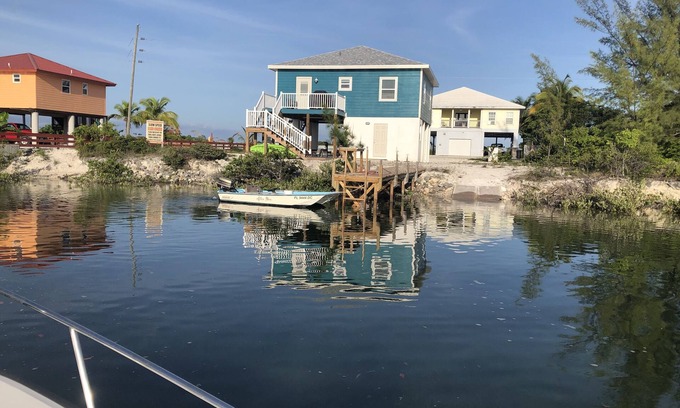Cherokee Casa | Gorgeous New Waterfront Cottage w Private Dock Views Boat Kayaks Bonefish Flats