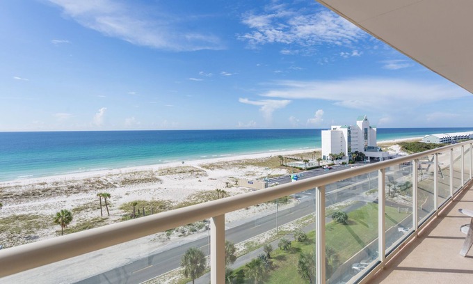 Villa Sabine Condominio | Preciosas vistas del golfo desde el balcón!
