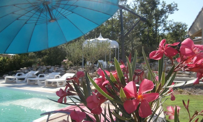 Saint Alban Auriolles Villa | GORGES DE L'ARDECHE VILLA WITH PRIVATE SWIMMING POOL 6 pers 4 stars