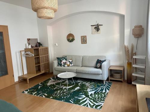 Erfurt Old Town Apartamento | Grünspecht am Klein Venedig, zentral mit Balkon, Arbeitsplatz, Küche, Badewanne etc
