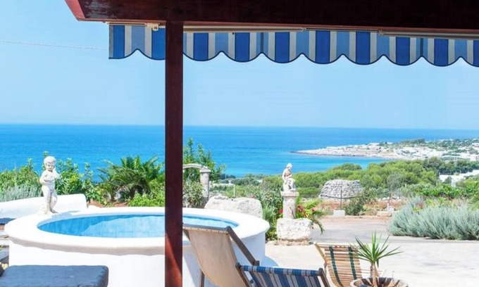 Marina di Felloniche Apartamento | Gran Appartamento Felloniche Sea View, Castrignano del Capo, Italy