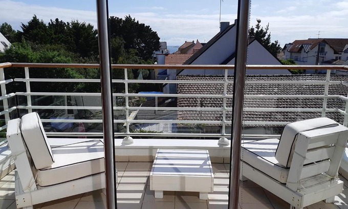 Pornichet Apartamento | Grand appartement design à Pornichet
