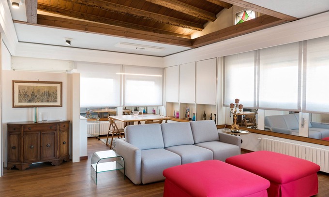 Santa Croce Apartamento | Grand Canal penthouse with terraces and panoramic views