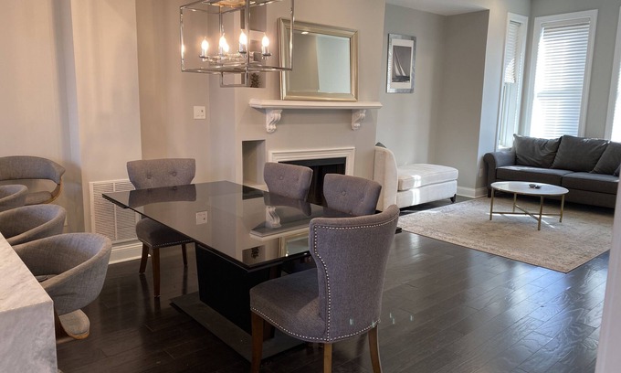 Stanton Park Casa | Grand Capitol Hill Home, 4 BR, 3.5 BA, 3 levels, large kitchen, 2250SF