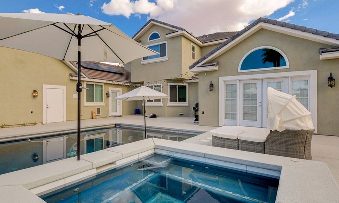 Southfork Casa | Grand Custom Home W/ Resort-Style Backyard