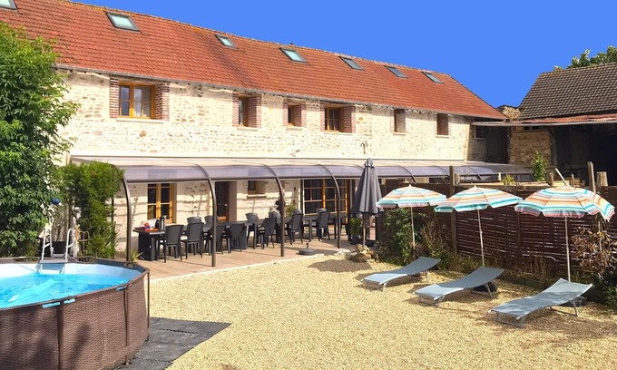 Chaignes Casa | Grand Domaine Nature Proche Paris /8 Chambres-24 Pers / Activités Outdoor-indoor