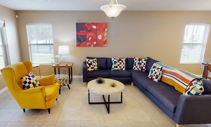 Crystal Cove Casa | Grand home with private screened pool, grill, streaming, W/D, & AC