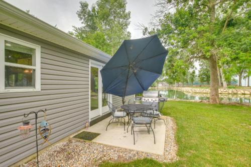 St. Marys Casa | Grand Lake Getaway with Boat Dock in St Marys!