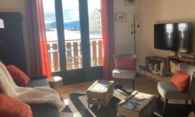 Lans-en-Vercors Apartamento | Grand Studio Beethoven Rénové au Centre du Village
