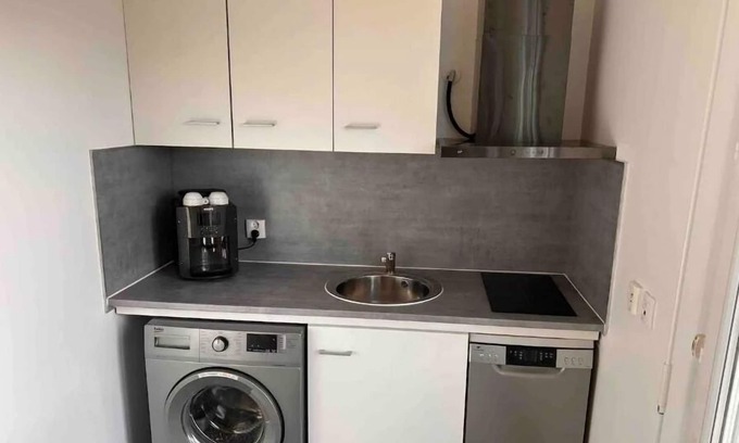 Villeneuve-Saint-Georges Apartamento | Grand Studio de 37m2 Avec Terrasse de 12m2