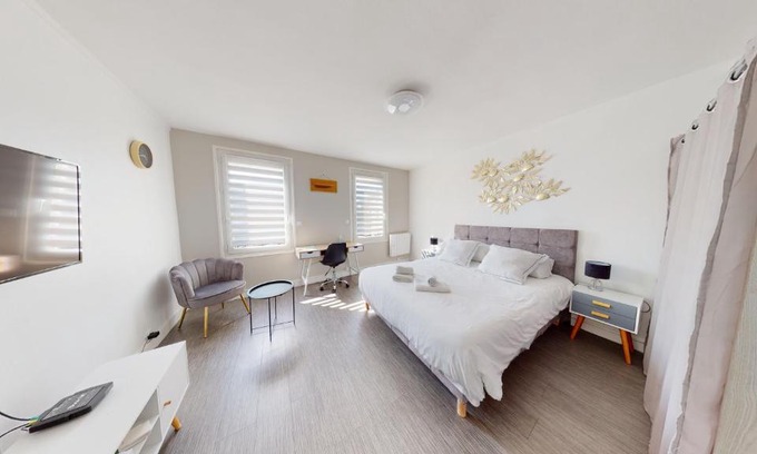 Anatole France Danton Apartamento | Grand studio hypercentre - proche plage & gare