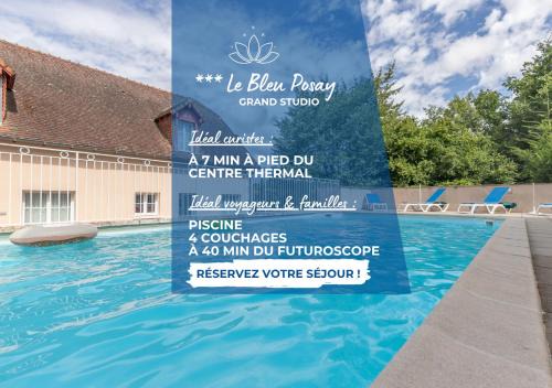 La Roche-Posay Apartamento | Grand Studio Le Bleu Posay