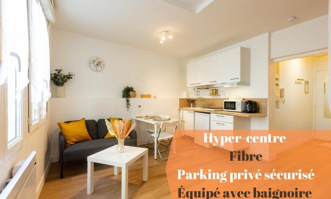Castres Apartamento | Grand T1 bis de charme tout équipé