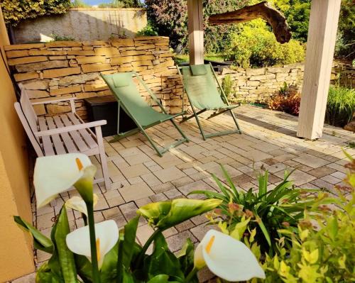 Guemar Apartamento | Grand T3, 2 chambres, jardin au calme - Gîte du Photographe