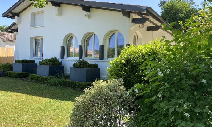 Gradignan Casa | Gran Arcachonaise en los viñedos de Burdeos piscina (Pessac Léognan) Gde