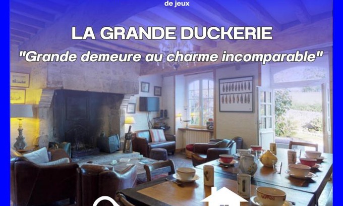 Tamerville Casa | Grande Duckerie 13pers SPA Baby-Foot 15min Mer