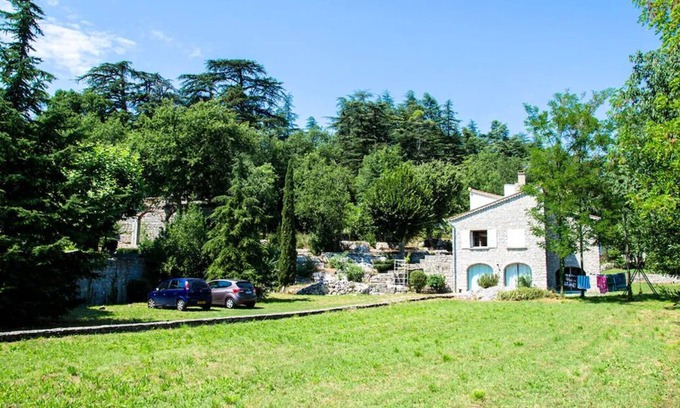 Saint Alban Auriolles Casa | Grande Maison Familiale en Ardèche Provençale