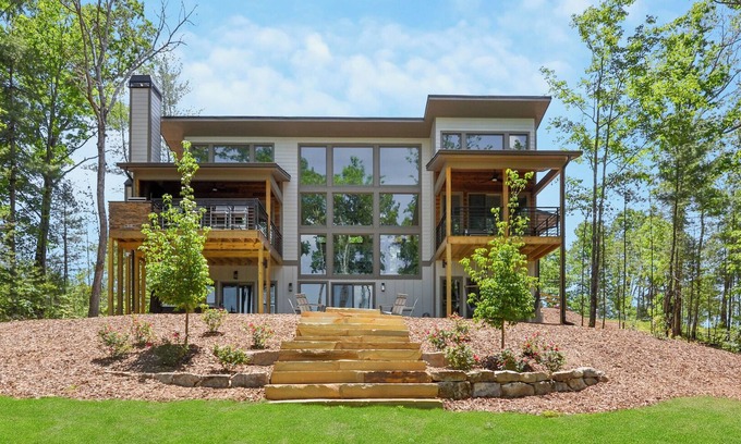 Ellijay Cabina | Grandview at Watersong ~ Modern 3BR w/ Jaw Dropping Views!