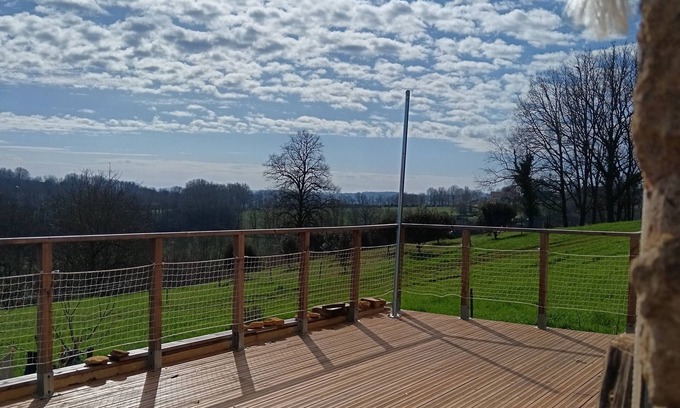 Coux-et-Bigaroque-Mouzens Casa | Grange et Gîte au Calme Avec Terrasses et Piscine, Idéal Pour Séjour Familial
